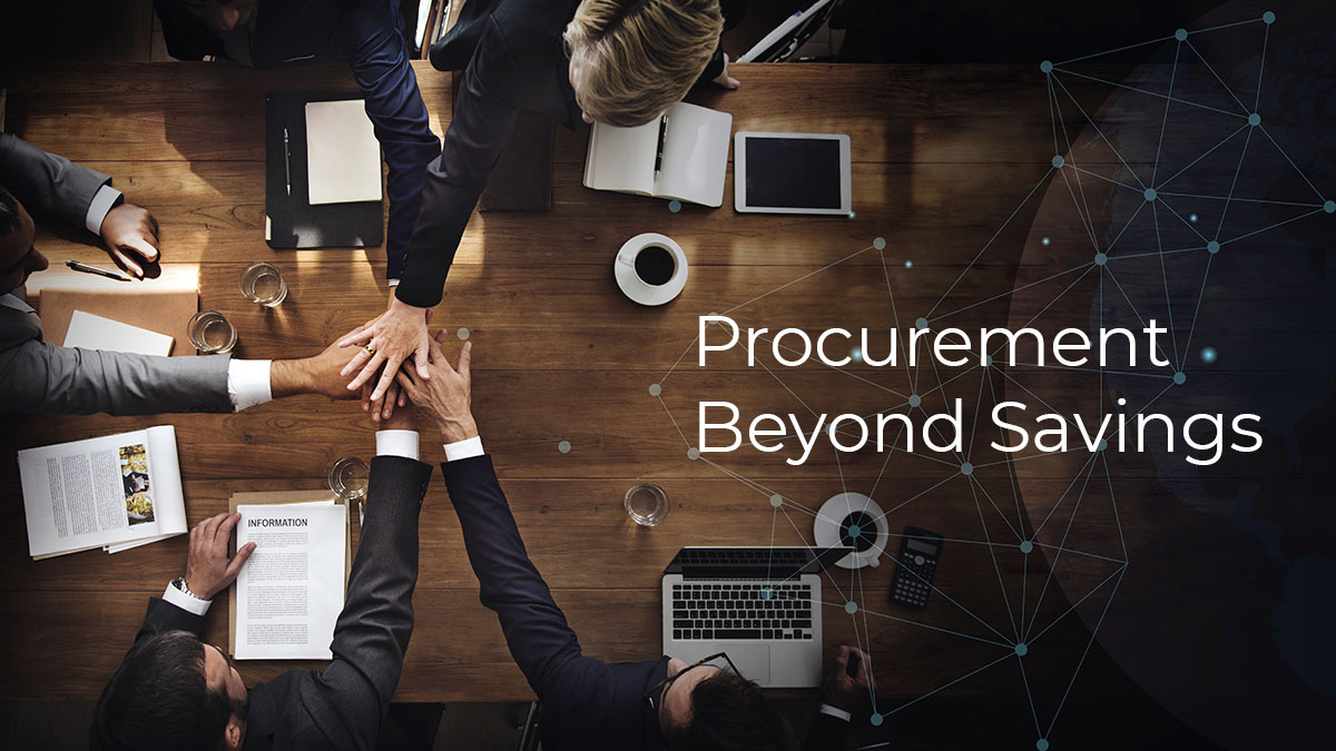 Procurement Beyond Savings