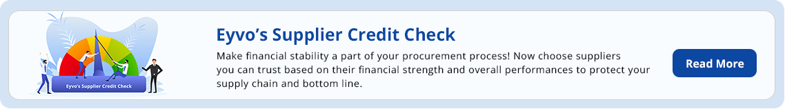 Eyvos Supplier Credit Check