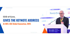 CEO  of Eyvo, Gives the Keynote Address at the 2025 IOD UAE Global Convention